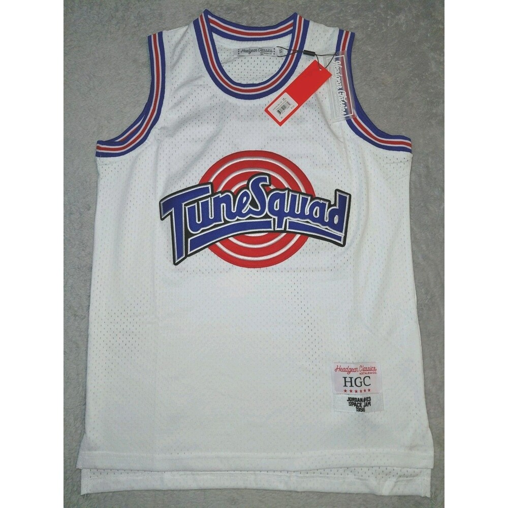 NWT Headgear Classics Tune Squad Space Jam Michael Jordan Jersey Sz Small 1996